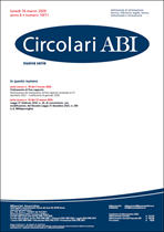 Immagine di Circolari ABI Nuova Serie n.10-11 del 16 marzo 2026