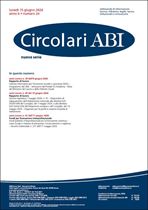 Immagine di Circolari ABI Nuova Serie n.24 del 15 giugno 2026