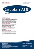 Immagine di Circolari ABI Nuova Serie n.29 del 20 luglio 2026