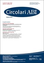 Immagine di Circolari ABI Nuova Serie n.30 del 27 luglio 2026
