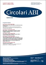 Immagine di Circolari ABI Nuova Serie n.33-35 del 31 agosto 2026