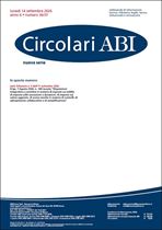 Immagine di Circolari ABI Nuova Serie n.36-37 del 14 settembre 2026
